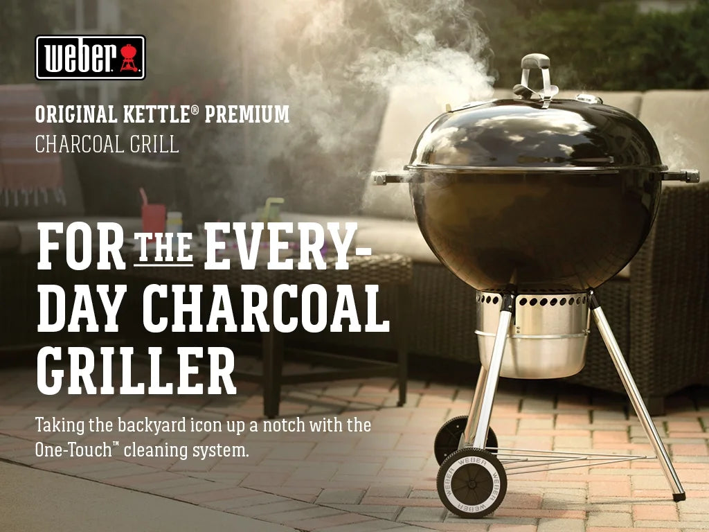 22" Black Charcoal Grill D28588