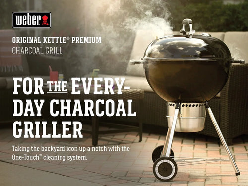 22" Black Charcoal Grill D28588