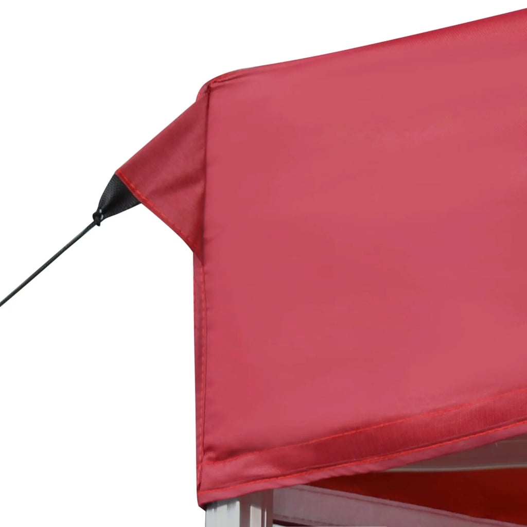 Red Folding Party Tent Aluminium K6058