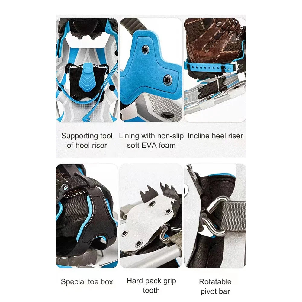 Adjustable Aluminum Alloy Snowshoes H8654