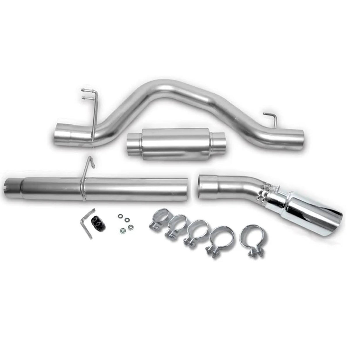 Black Cat-Back Dual Split Exhaust System E944893