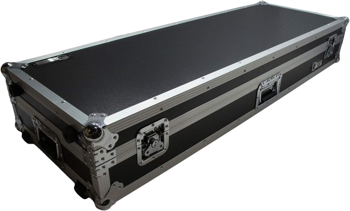 Flight Rolling ATA Hard Case Compatible with 76 Note Keyboard X30198