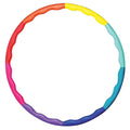4.9lb 41.5 Inches Wide Weighted Fitness Exercise Hula Hoop Y606932