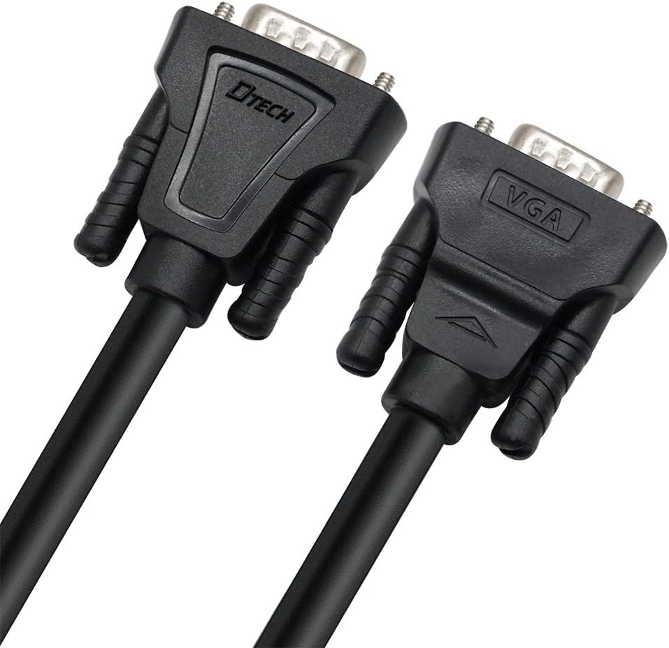100 Feet VGA Cable Male to Male Black O3561