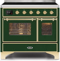 Emerald Green Induction Range with Electric Oven A795573
