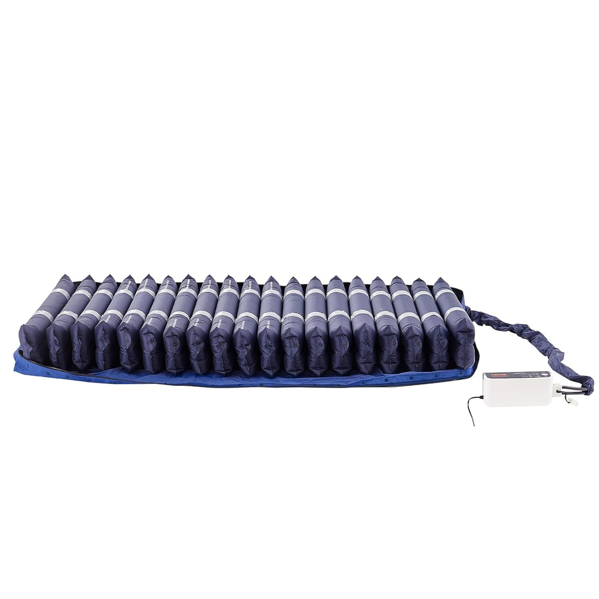 Alternating Air Pressure Mattress, Dual-Layer Pad for Hospital Beds, 450LBS Loading with Electric Quiet Pump D70681