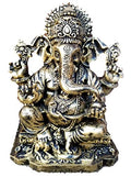 6.25" Multicolor Antique Finish Ganesh Statue W8969