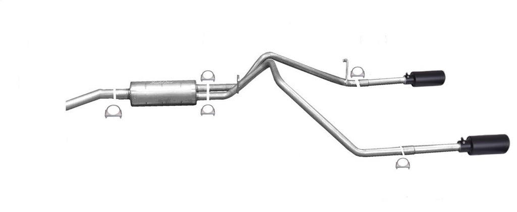 Black Cat-Back Dual Split Exhaust System E944893