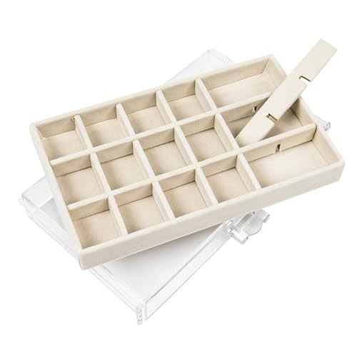 5 Drawers Clear Acrylic Jewelry Box P346075