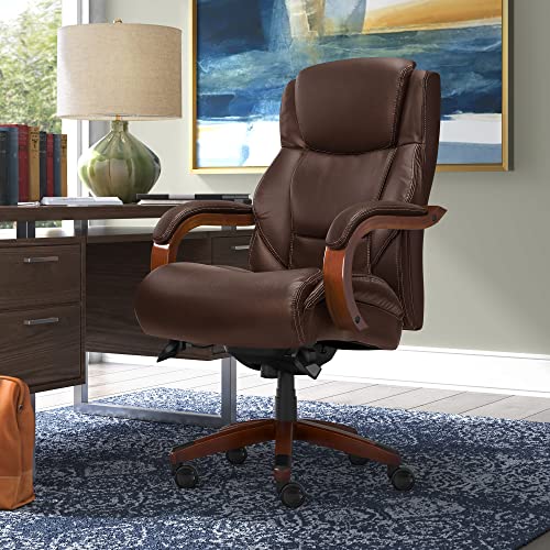 Chestnut Brown Bonded Leather Executive Office Chair P51708