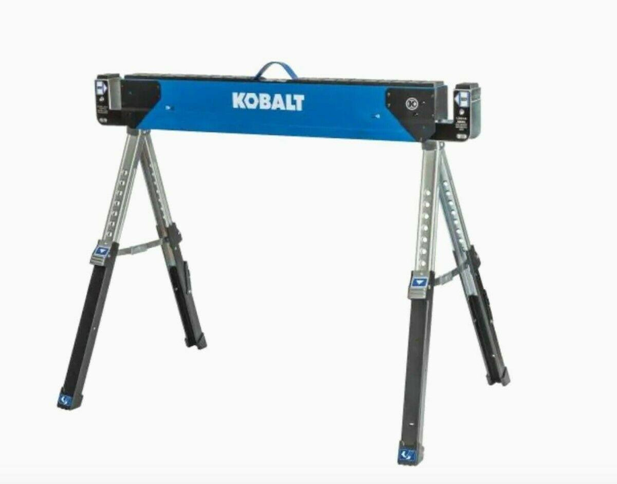 2 Pack Adjustable Steel Saw Horse J181