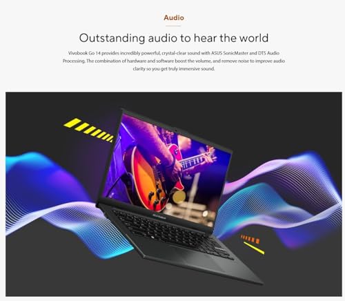 Black 14" FHD LED Display Laptop with Intel 12th 6-Core i3, 24GB RAM, 512GB SSD, Windows 11 Pro I640