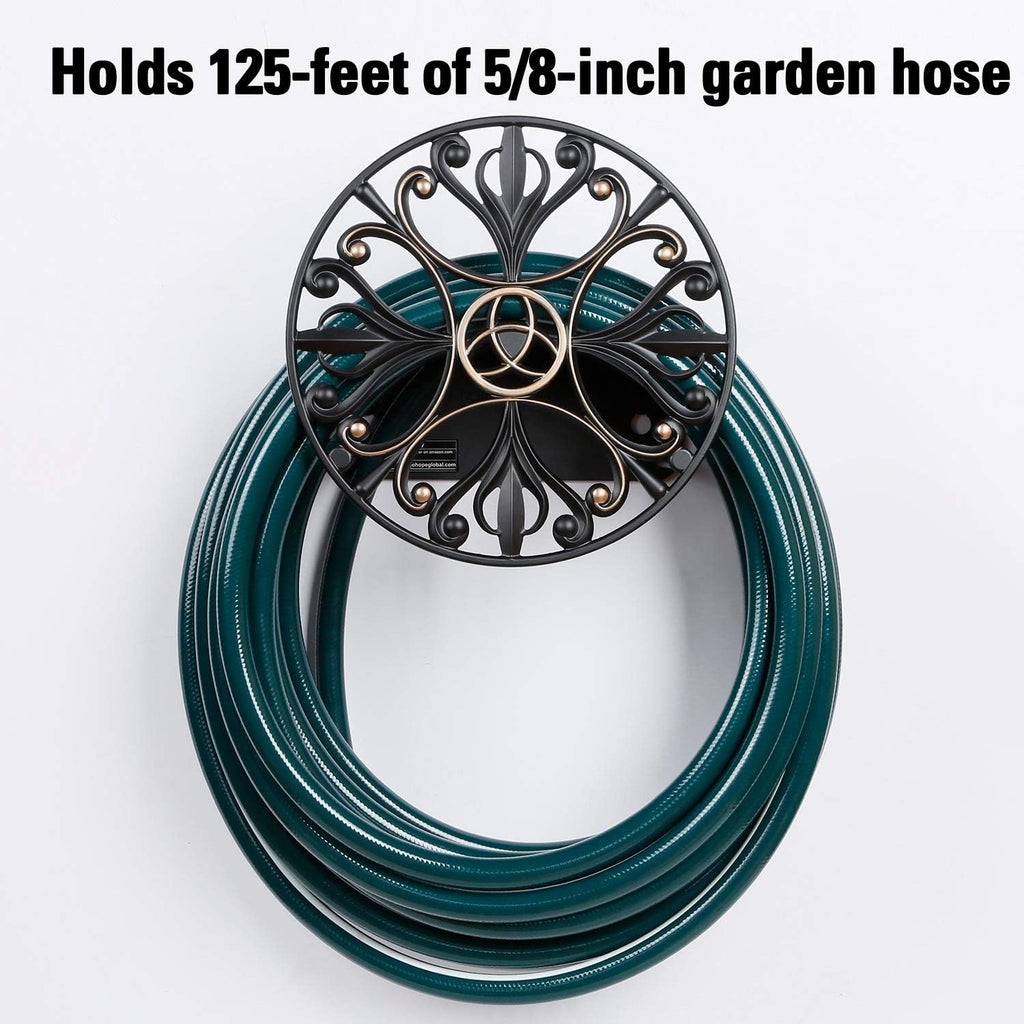 Stainless Cast Aluminum Garden Hose Holder C48936