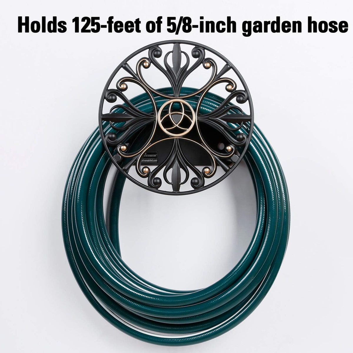 Stainless Cast Aluminum Garden Hose Holder C48936