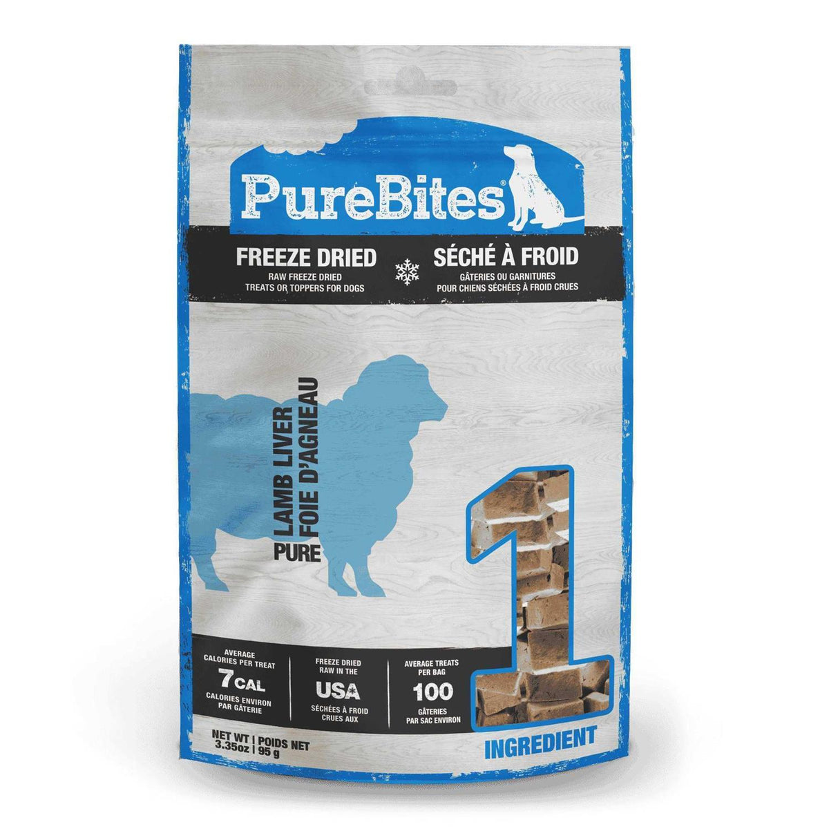 Freeze Dried Lamb Dog Treats W359