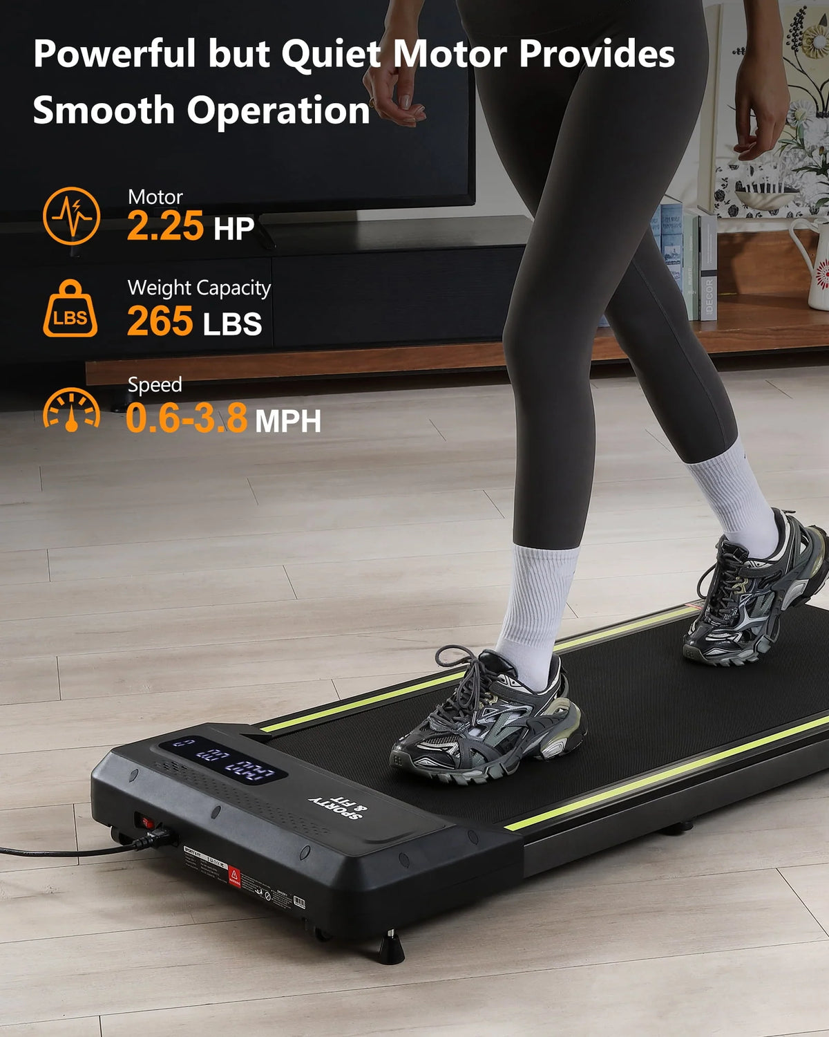 Black Walking Pad H1650