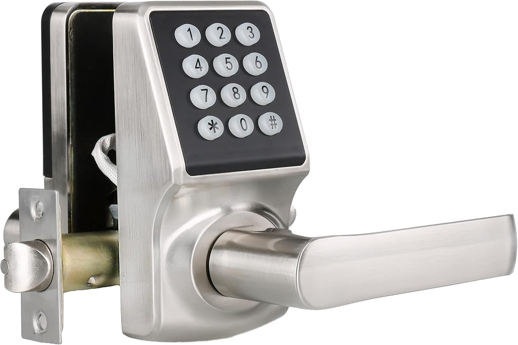 Keyless Entry Electronic Keypad Door Lock with Handle E2898