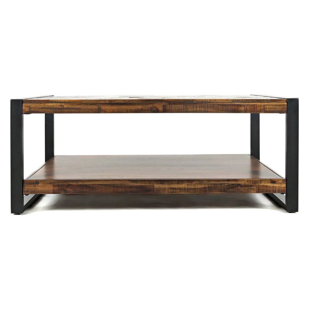 Distressed Acacia Coffee Table S383