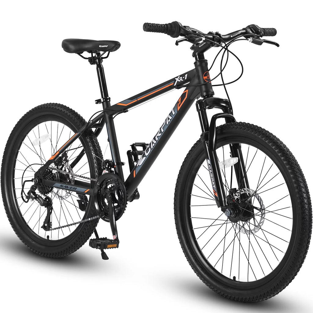 24 inch Kids Mountain Bike with Disc Brakes 21 Speed U955656