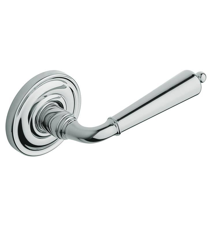 Satin Chrome Pair of Colonial Estate Levers Y594124