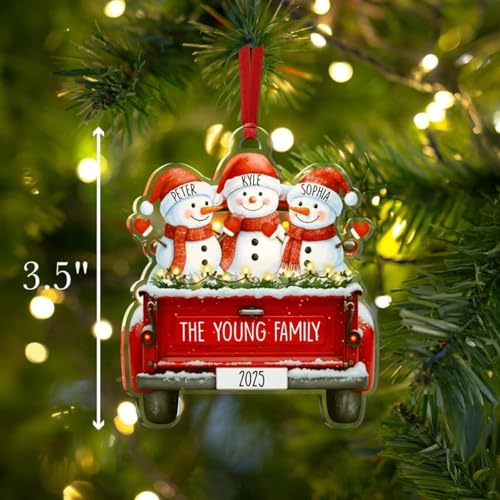 Acrylic Christmas Tree Ornament M2051
