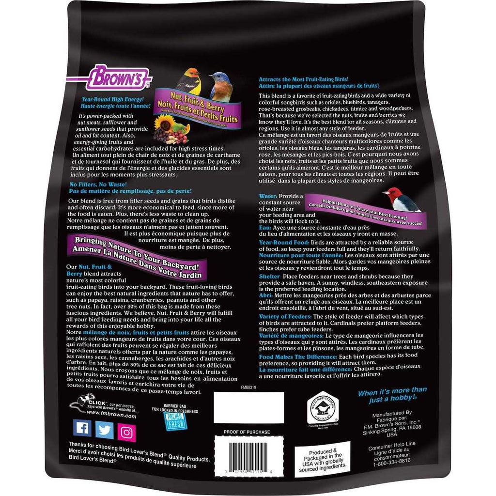 Bird Lover's Blend Nut Pet Supplies P24554