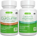 Calcium Magnesium Complex Curcumin C3 Complex Vegan Bundle V422973