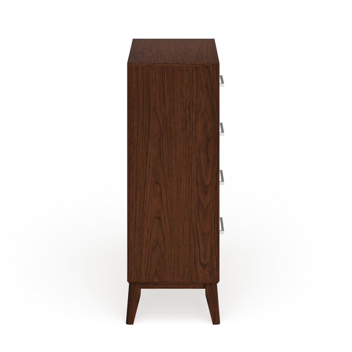 Brown Cherry 4-Drawer Chest G2671