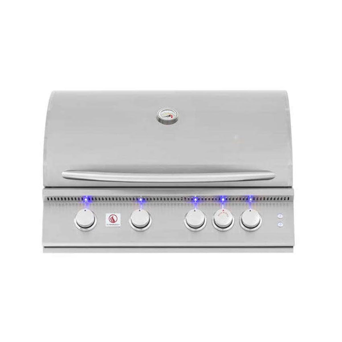 32-Inch 4-Burner Built-In Propane Gas Grill With Rear Infrared Burner Q627501