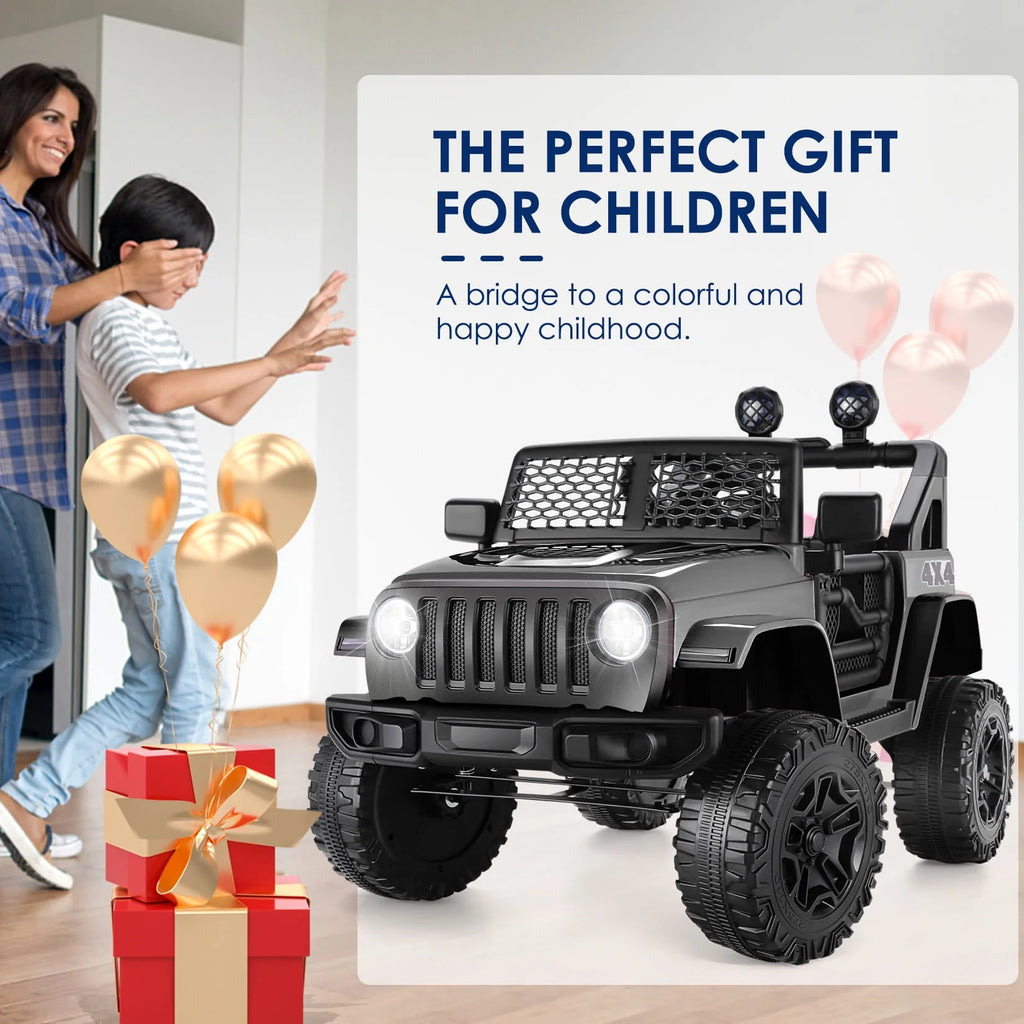 12V Kids Powered Ride on Truck Car with Parent Remote Control L902509