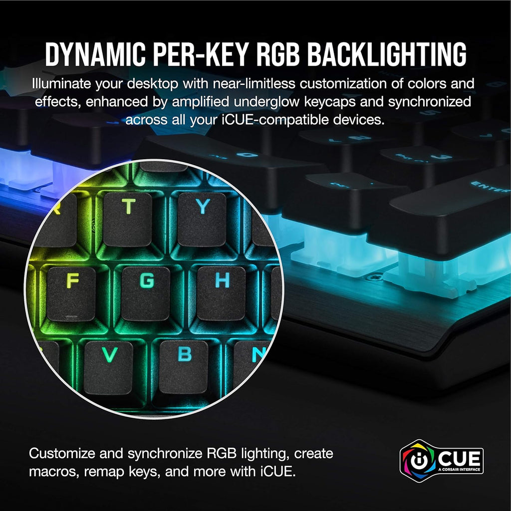 RGB Mechanical Gaming Keyboard with Aluminum Frame T724