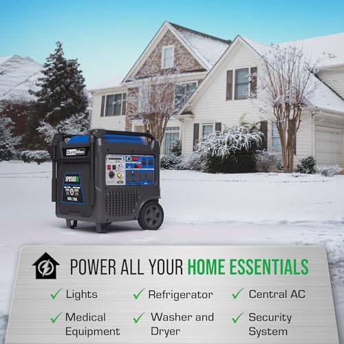 9,500-Watt Dual Fuel Digital Inverter Portable Generator N701