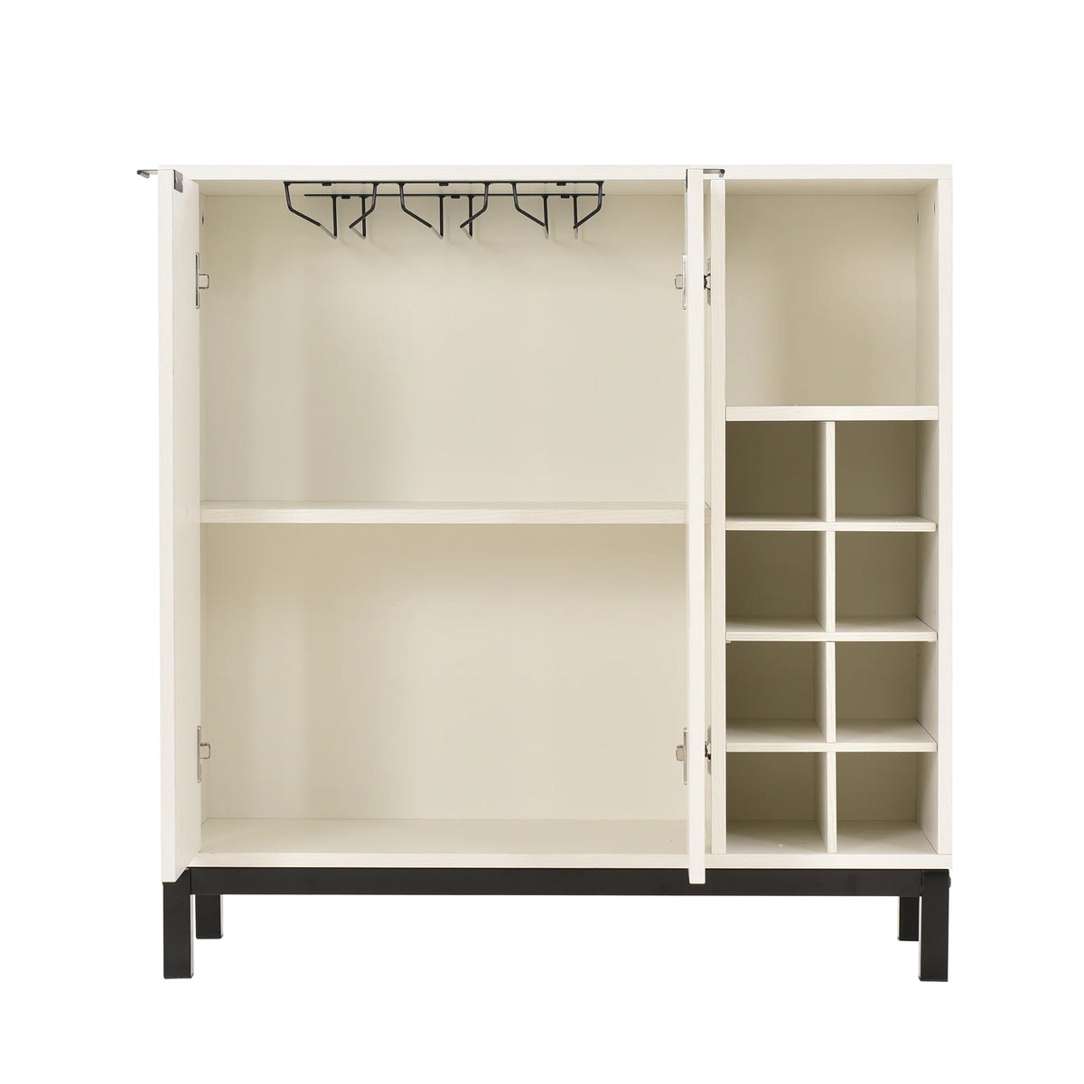 White Sideboard Buffet Cabinet with Storage Z707