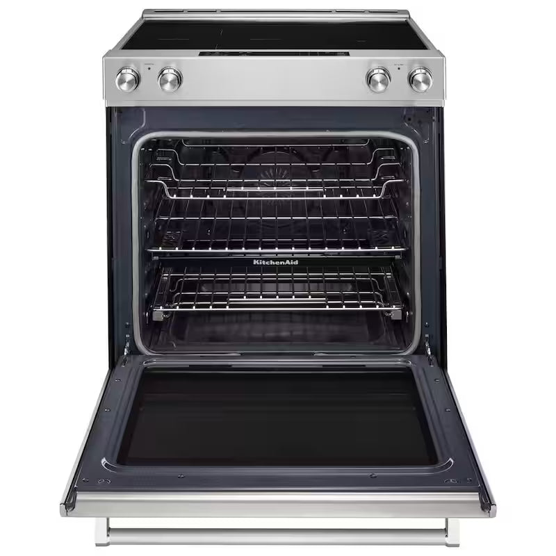 7.1 cu. ft. Slide-In Electric Range with Convection Oven Stainless Steel N5258