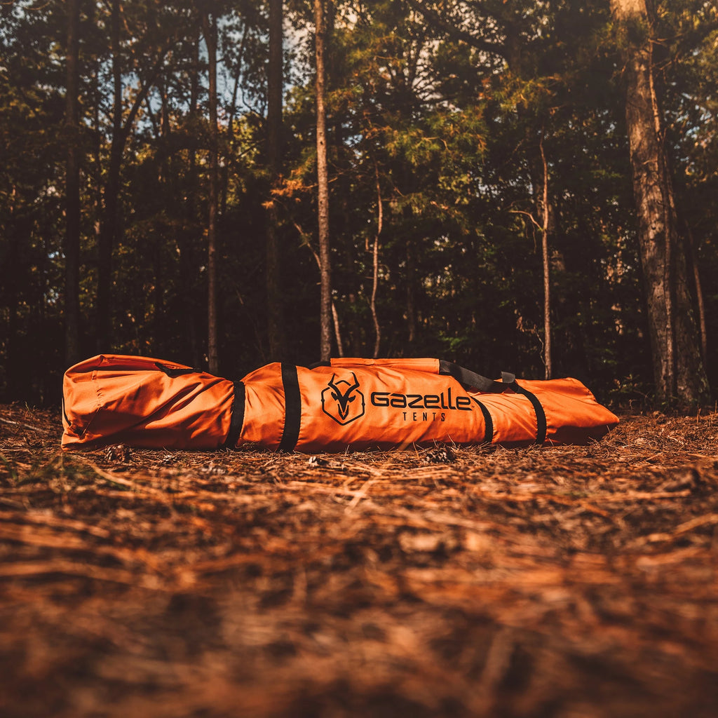 Portable Hub Tent, 4-Person, Sunset Orange X6302