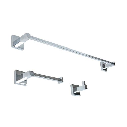3 Piece Polished Chrome Bathroom Accessory Set S679781