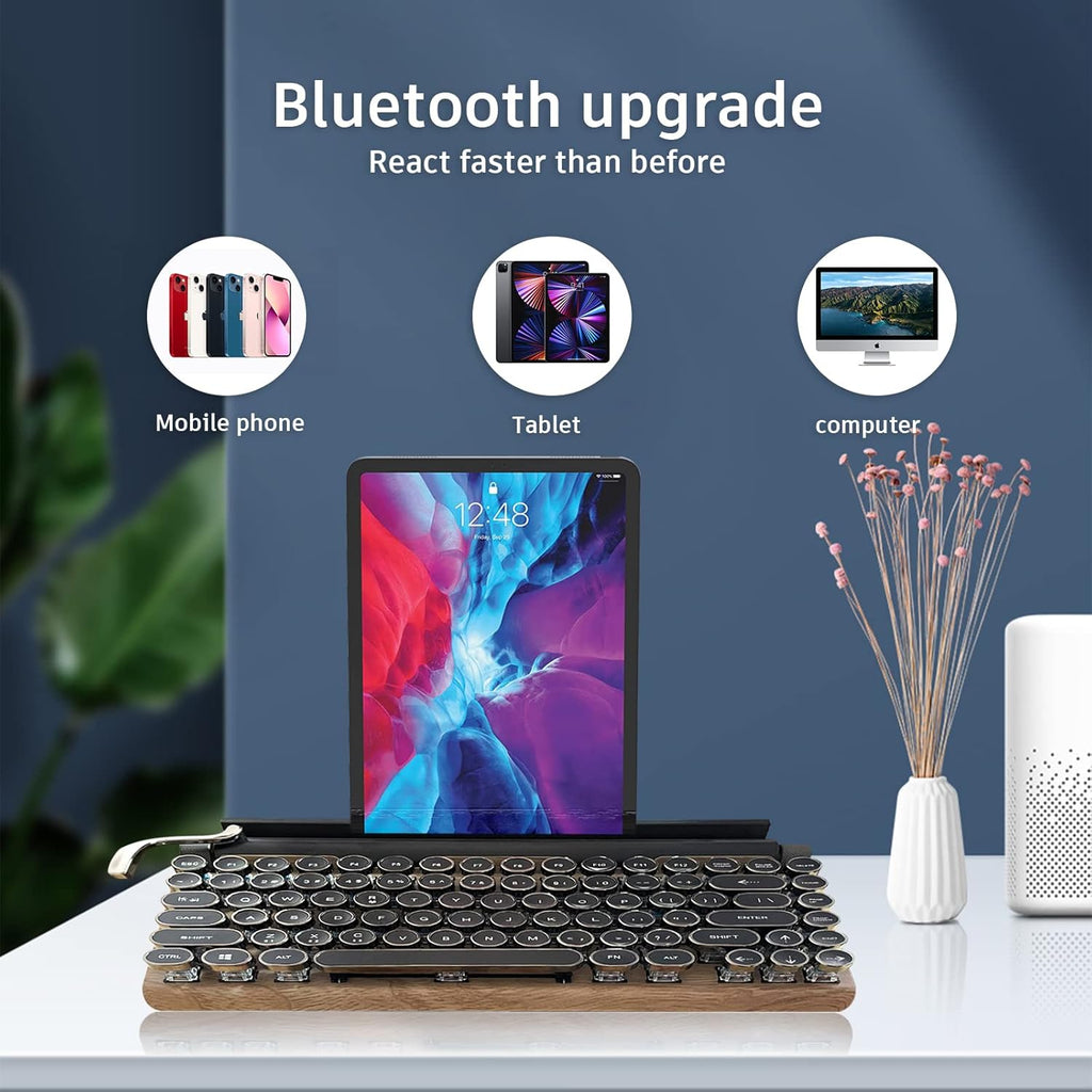 Wireless Bluetooth Mechanical Keyboard 83 Keys H4134