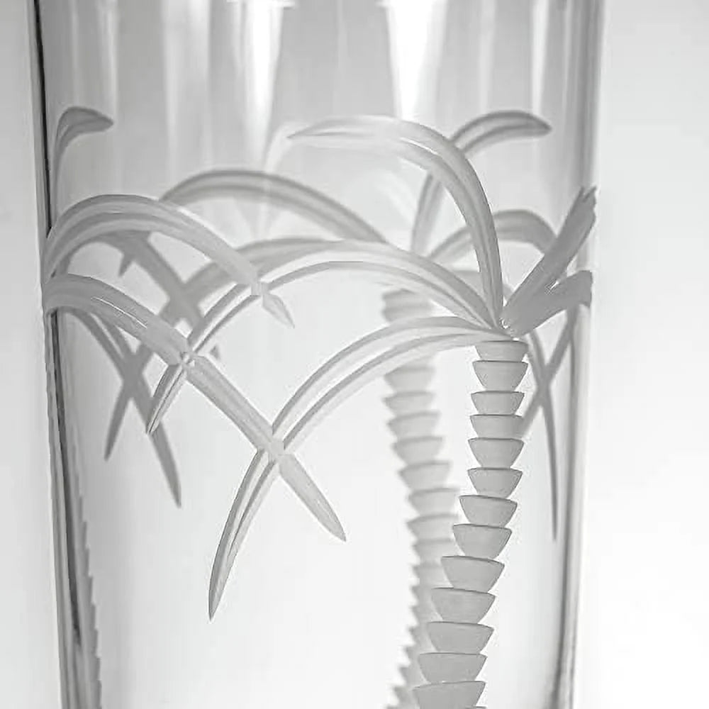 Set Of 4 15 Ounce Lead-Free Crystal Highball Glass L6328