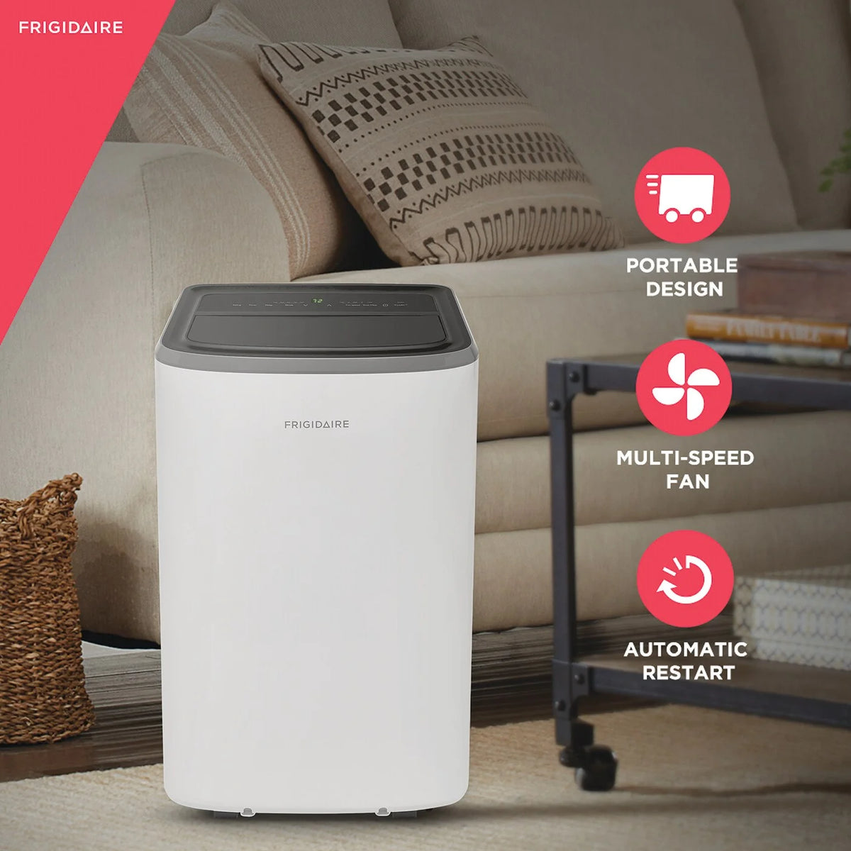 3-in-1 Heat/Cool Portable Air Conditioner 14,000 BTU W5580