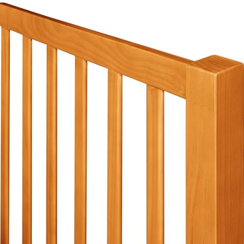 Queen Cherry Wooden Platform Bed with 2 Nightstands C730
