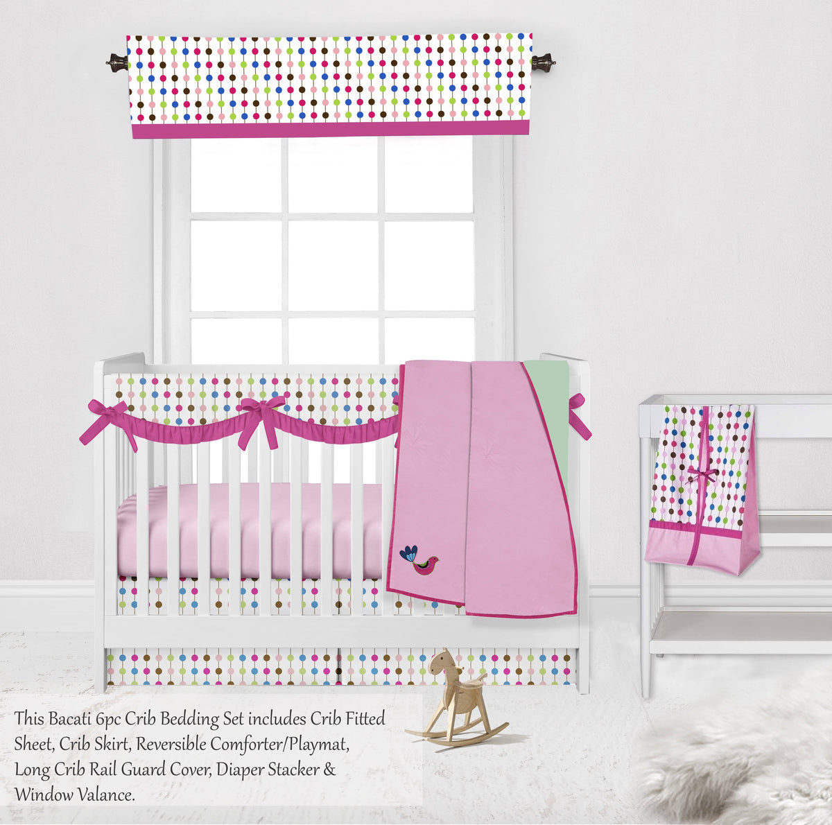 10 PC Crib Bedding Set G36401