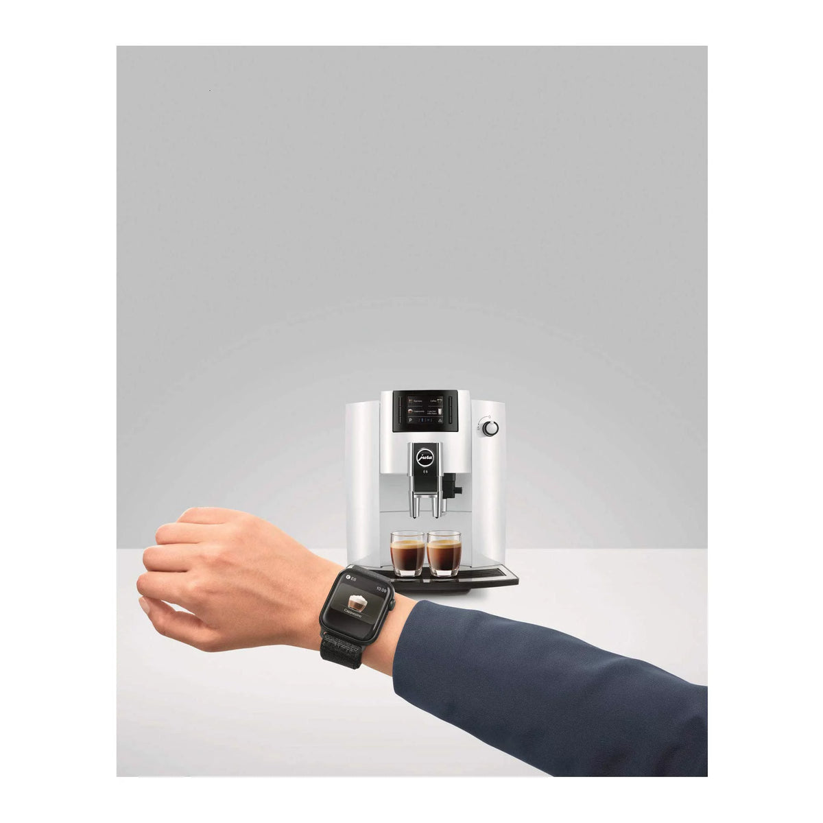 Piano White Automatic Espresso Machine C9706