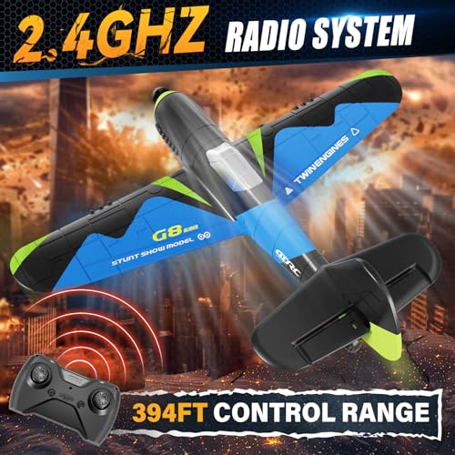 Foam RC Plane Remote Control Airplane with 6-Axis Gyro X9739