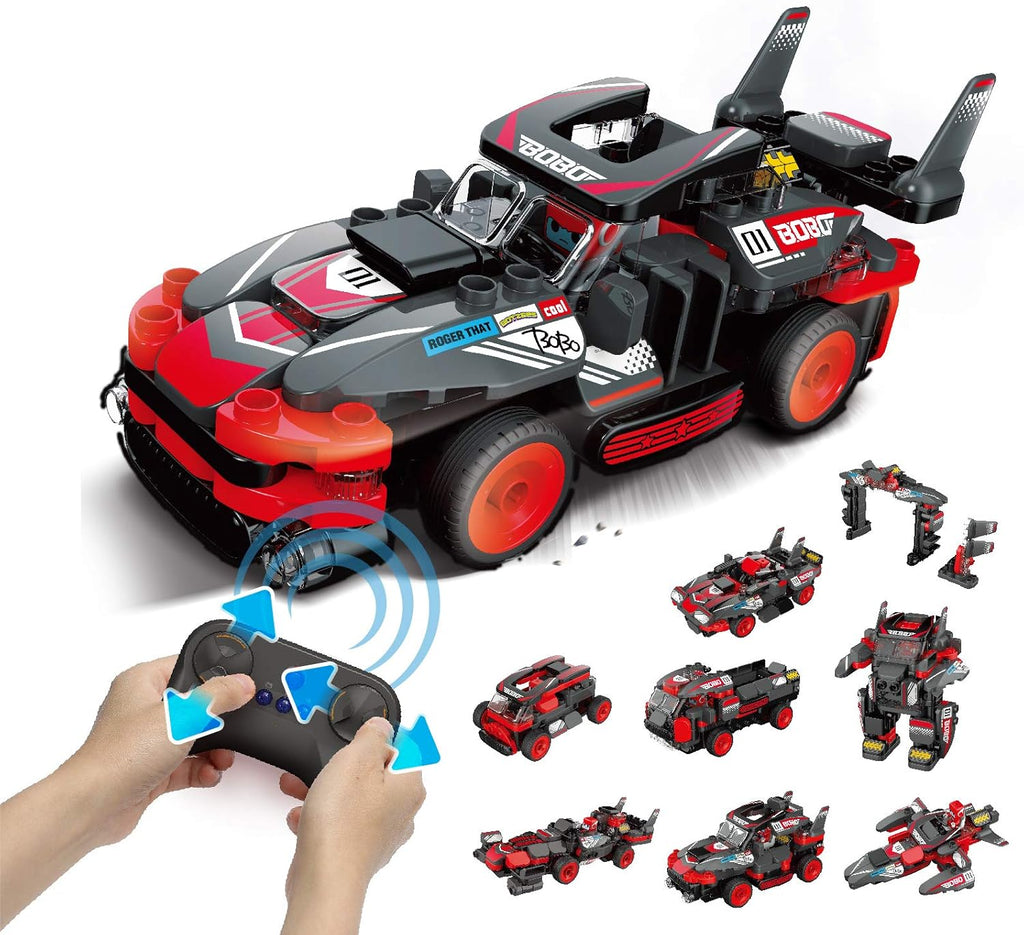 8-in-1 STEM Car Building Kit (107 Pieces) M90883