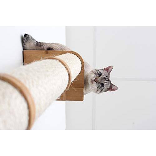Cat Mod Climbing Vertical Sisal Pole Wall, Unfinished X518516