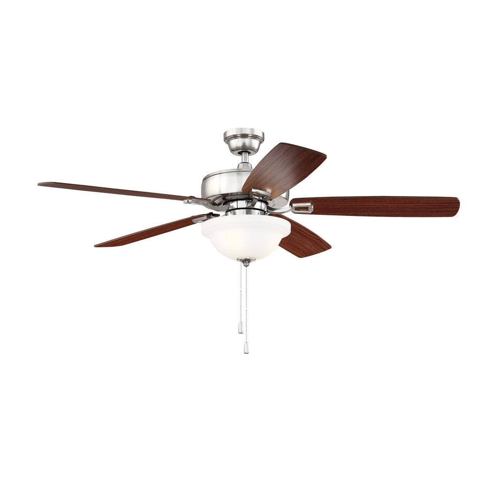 Brushed Polished Nickel Ceiling Fan W803
