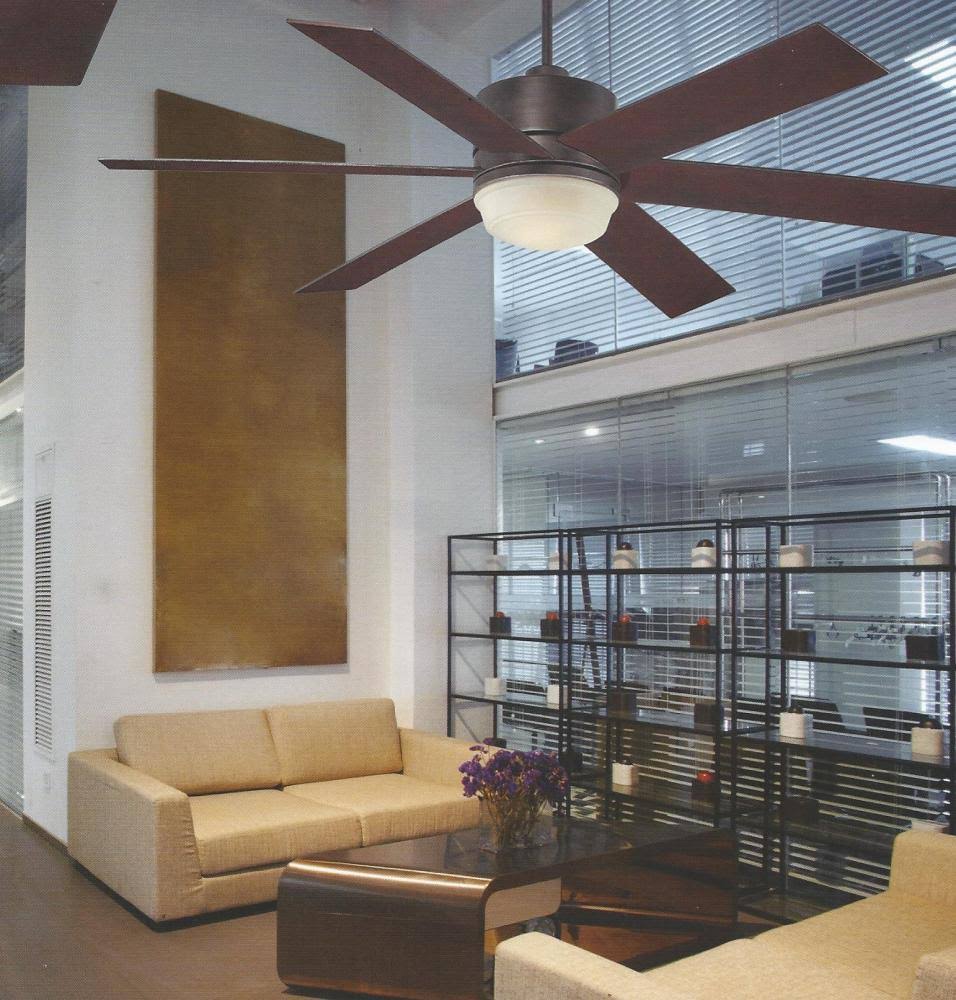 English Bronze Ceiling Fan V499913