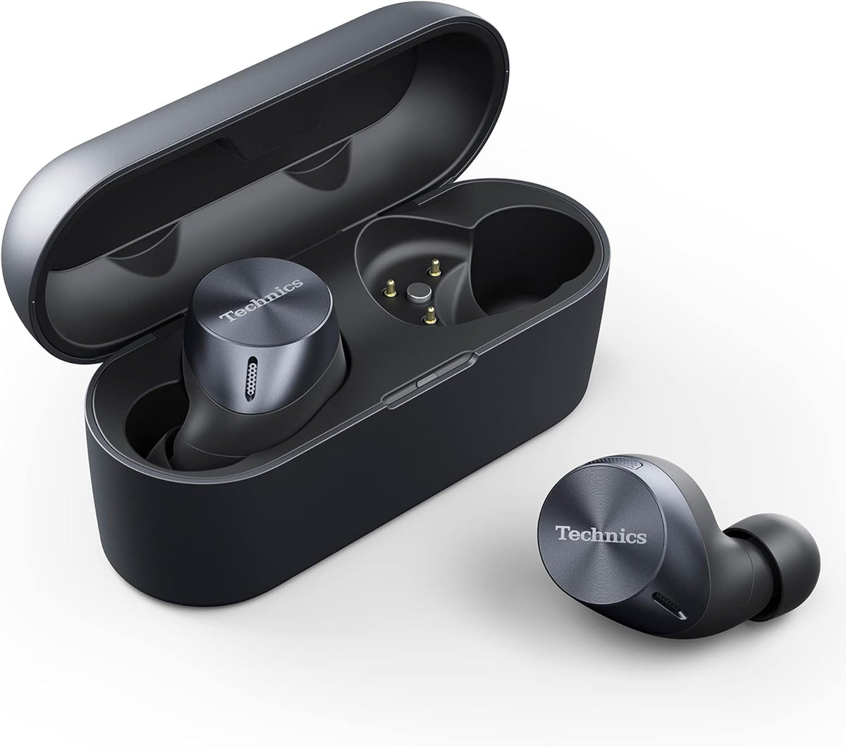 Black True Wireless Earbuds with Noise Cancelling W8562