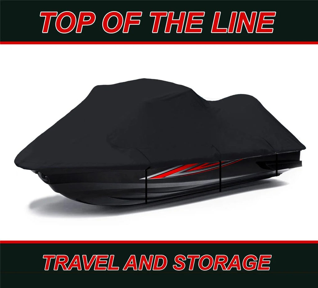 Black Jet Ski PWC Cover 2 Seater V387