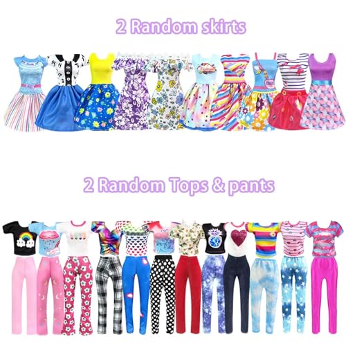 92Pcs Doll Clothes and Accessories with Doll Closet for 11.5 Inch Doll T969469